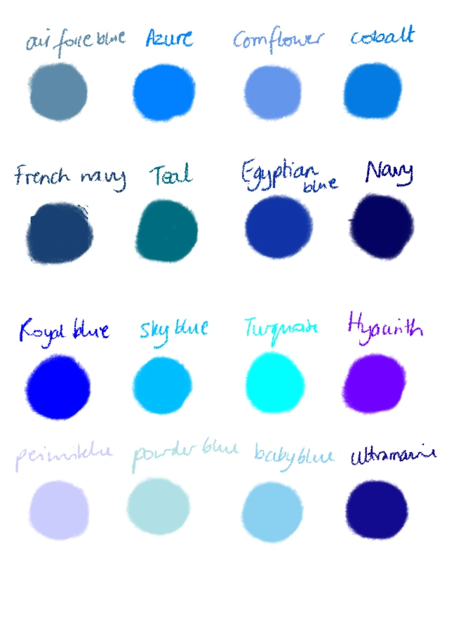 Poll: What’s Your Favourite Blue? | Life and Art